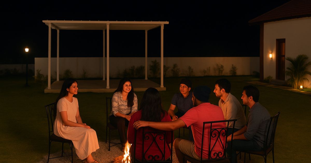 Resort for Bonfire and Party near Bangalore
